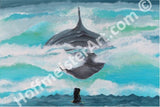 "Midnight Dip" Original Painting