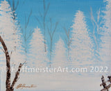 "Frosty Cardinal" Original Painting