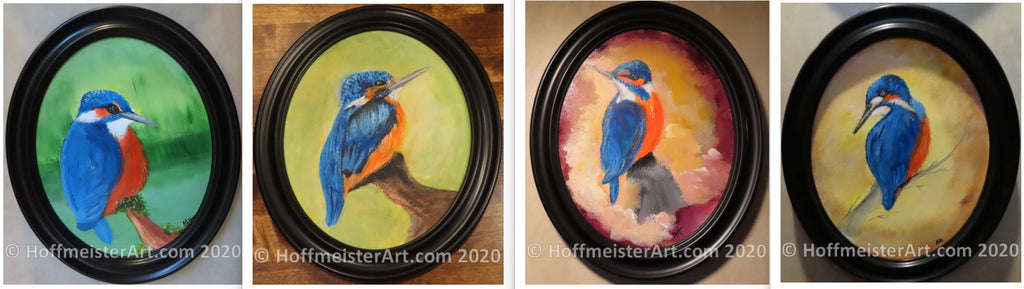 Behind The Brush:  Kingfisher Set