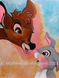 "Bambi & Thumper" Original Painting