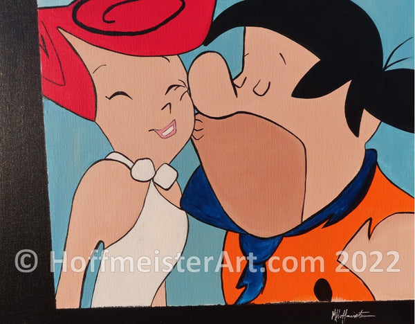 "Fred & Wilma" Original Painting