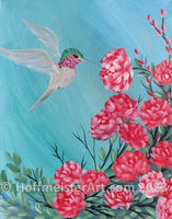 "Humming Bird" Original Painting