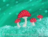 "Mushroom" Original Painting