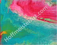 "Abstract Pink" Original Painting