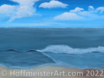 "By The Sea" Original Painting