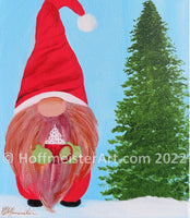 "Gnome Hot Coco" Original Painting