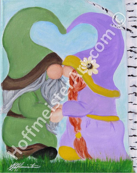 "Gnome Love" Original Painting