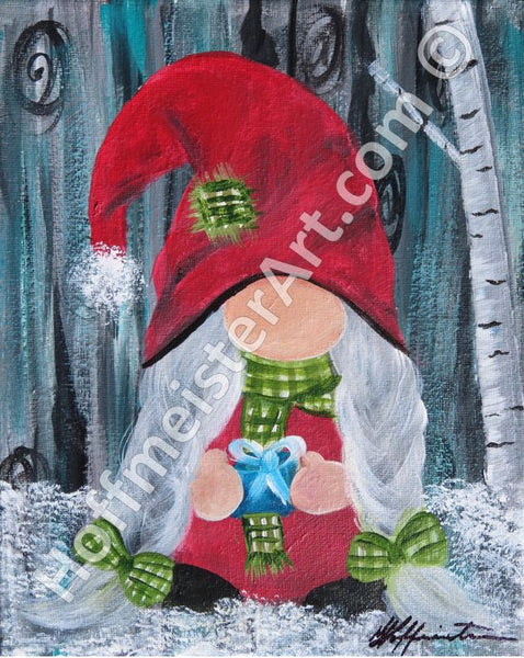 "Gnome Mrs Patch" Original Painting