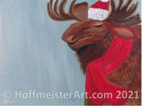 "Moose" Original Painting