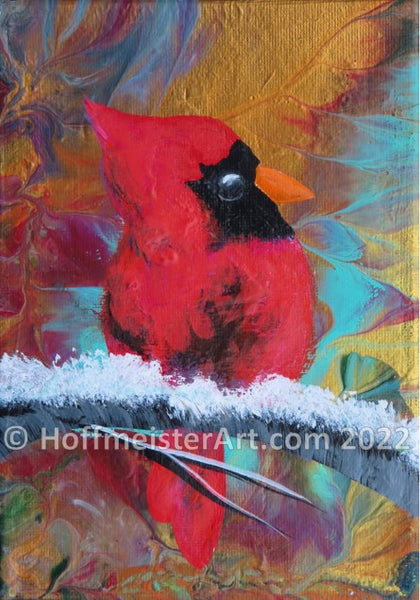 "Ohio Cardinal" Original Painting