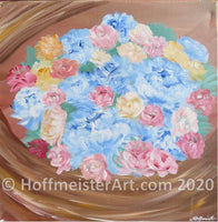 "Pocket Full of Posies" Original Painting