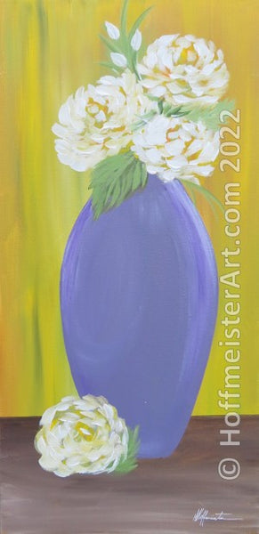 "Purple Vase" Original Painting