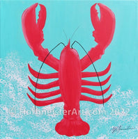 "Red Lobster" Original Painting