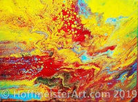 "Roiling Fire" Original Painting