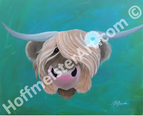 "Scottish Bull" Original Painting