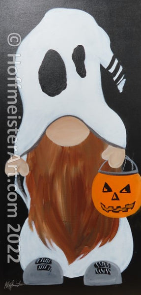 "Spook Gnome" Original Painting