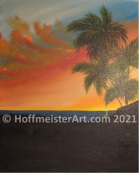 "Sunrise Paradise" Original Painting