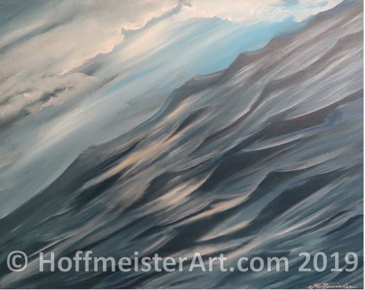 "Tilted Sea" Original Painting