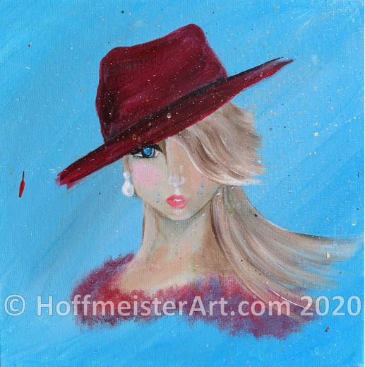 "Trendy Lady" Original Painting