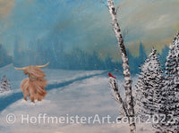 "Wintery Morning" Original Painting